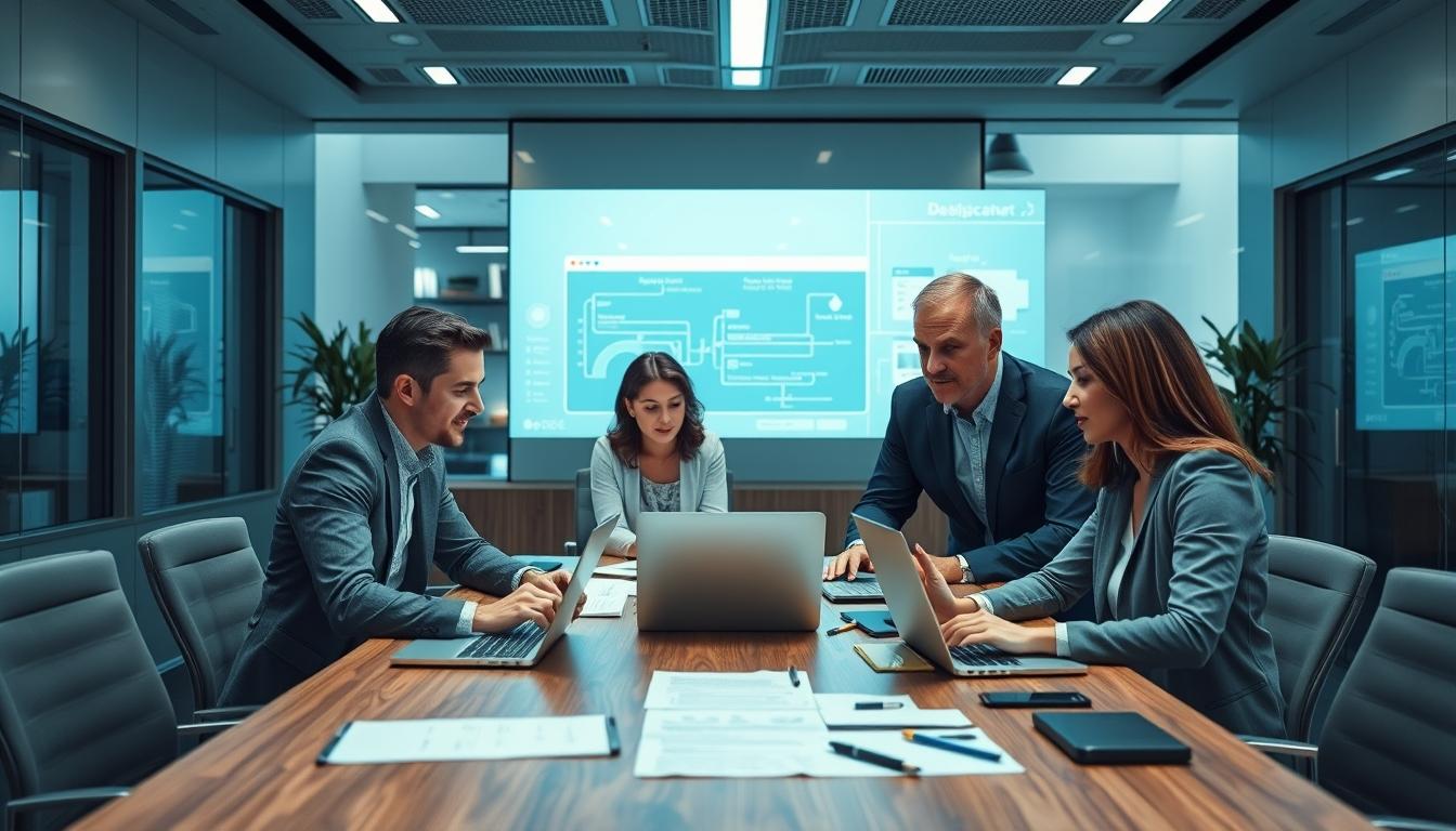 Custom software development for business operations